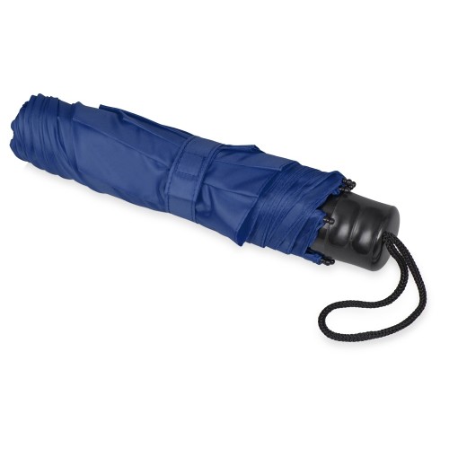 Зонт складной "Columbus", механический, 3 сложения, с чехлом, кл. синий