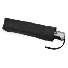 Зонт Alex трехсекционный автоматический 21,5", черный (Р)