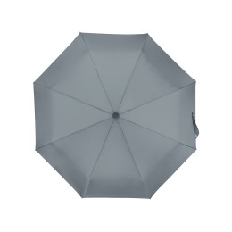 Зонт складной "Cary", полуавтоматический, 3 сложения, с чехлом, серый