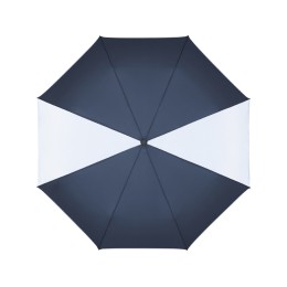 Зонт складной 5477 ColorReflex со светоотражающими клиньями, полуавтомат, серый