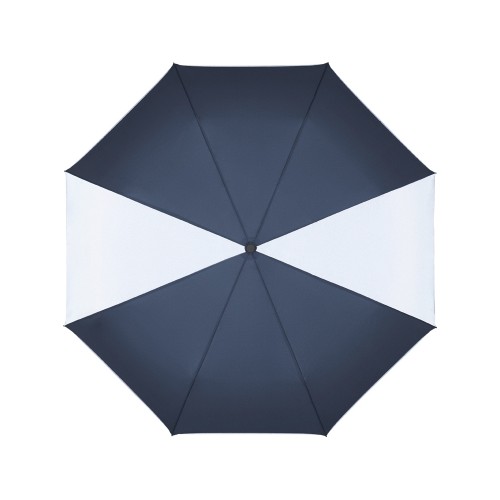 Зонт складной 5477 ColorReflex со светоотражающими клиньями, полуавтомат, серый