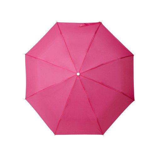 Складной механический зонт YAKU, фуксия