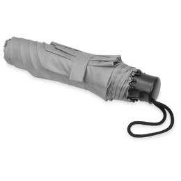 Зонт складной "Columbus", механический, 3 сложения, с чехлом, серый