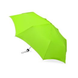 Зонт складной "Tempe", механический, 3 сложения, с чехлом, зеленое яблоко