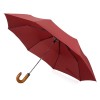 Зонт складной "Cary", полуавтоматический, 3 сложения, с чехлом, бордовый