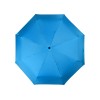 Зонт складной "Columbus", механический, 3 сложения, с чехлом, голубой