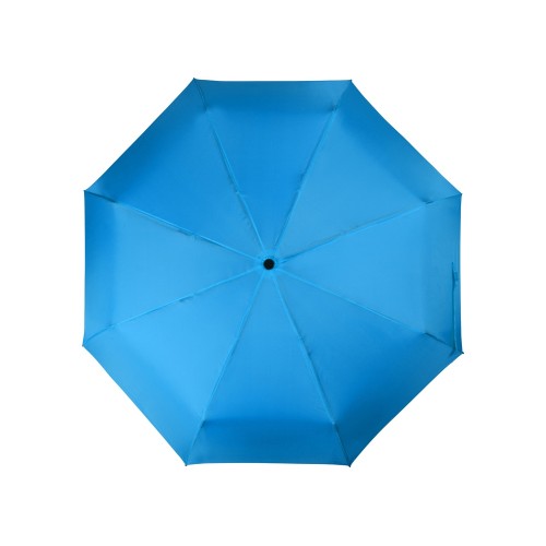 Зонт складной "Columbus", механический, 3 сложения, с чехлом, голубой