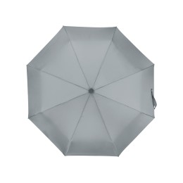 Зонт складной "Cary", полуавтоматический, 3 сложения, с чехлом, светло-серый