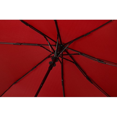 Зонт-полуавтомат складной Marvy с проявляющимся рисунком, красный