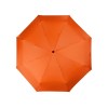 Зонт складной "Columbus", механический, 3 сложения, с чехлом, оранжевый