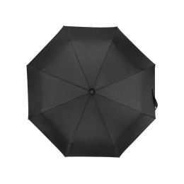 Зонт складной "Cary", полуавтоматический, 3 сложения, с чехлом, черный (P)