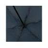 Зонт складной женский TORBER, механика, 5 сложений, синий, каркас алюминий, эпонж, пластиковая ручка, диаметр 91 см