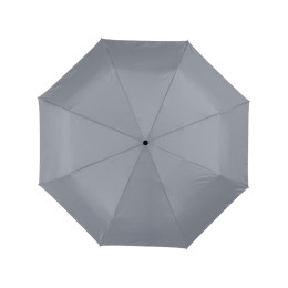 Зонт Alex трехсекционный автоматический 21,5", серый