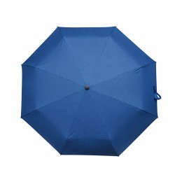 Складной зонт полуавтоматический, синий