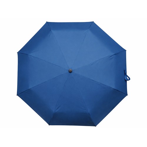 Складной зонт полуавтоматический, синий