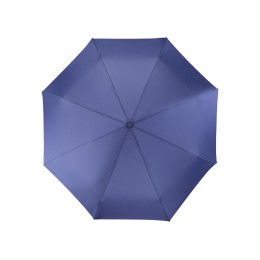 Зонт складной "Irvine", полуавтоматический, 3 сложения, с чехлом, темно-синий