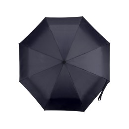 Зонт Alex трехсекционный автоматический 21,5", темно-синий