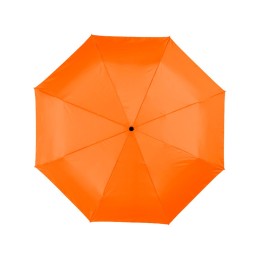 Зонт Alex трехсекционный автоматический 21,5", оранжевый