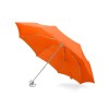 Зонт складной "Tempe", механический, 3 сложения, с чехлом, оранжевый