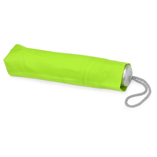 Зонт складной "Tempe", механический, 3 сложения, с чехлом, зеленое яблоко