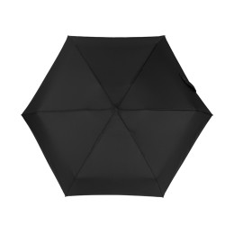 Складной cупер-компактный механический зонт Compactum, черный