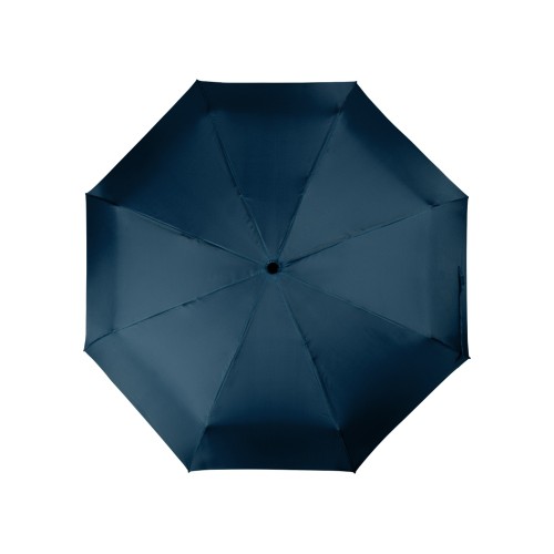 Зонт складной "Columbus", механический, 3 сложения, с чехлом, темно-синий