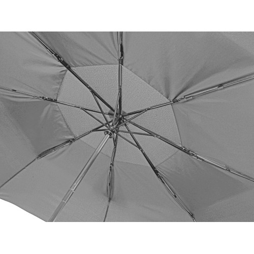 Зонт-автомат складной Кэнопи, серый (P)