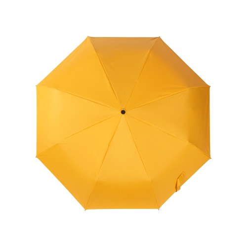 Зонт-автомат Dual с двухцветным куполом, желтый/черный (Р)