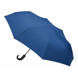 Складной зонт полуавтоматический, синий