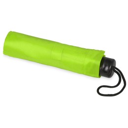 Зонт складной "Columbus", механический, 3 сложения, с чехлом, зеленое яблоко (Р)