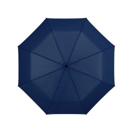 Зонт Ida трехсекционный 21,5", темно-синий