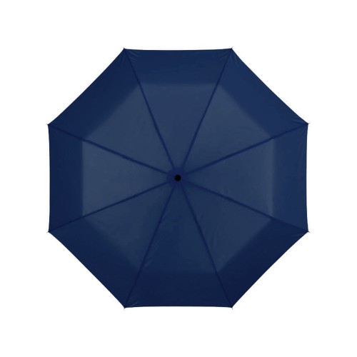 Зонт Ida трехсекционный 21,5", темно-синий