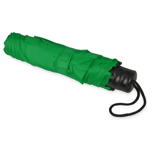 Зонт складной "Columbus", механический, 3 сложения, с чехлом, зеленый