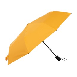 Зонт-автомат Dual с двухцветным куполом, желтый/черный (Р)