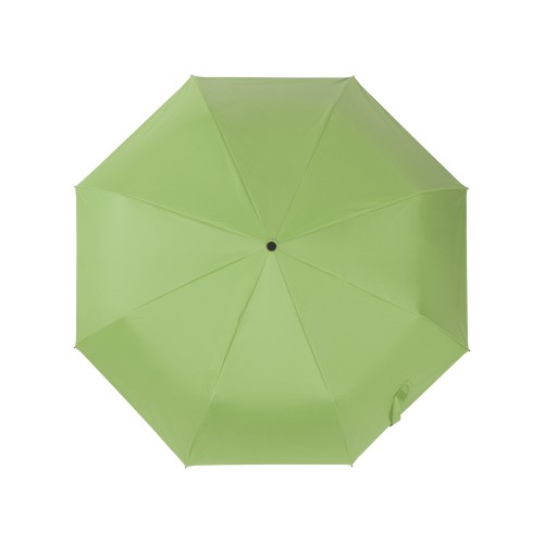Зонт-автомат Dual с двухцветным куполом, зеленое яблоко/черный