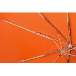 Зонт складной "Tempe", механический, 3 сложения, с чехлом, оранжевый