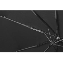 Зонт складной "Tempe", механический, 3 сложения, с чехлом, черный