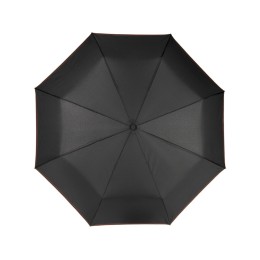 Автоматический складной зонт Stark-mini, черный/оранжевый