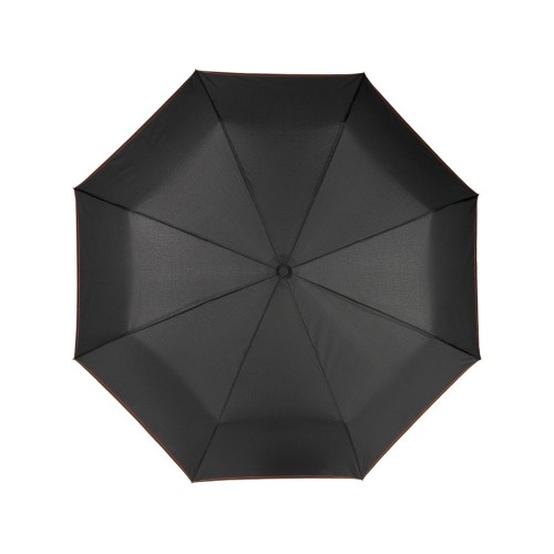 Автоматический складной зонт Stark-mini, черный/оранжевый