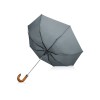 Зонт складной "Cary", полуавтоматический, 3 сложения, с чехлом, серый