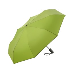 Зонт складной 5477 ColorReflex со светоотражающими клиньями, полуавтомат, лайм