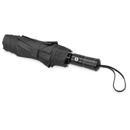 Зонт складной "Ontario", автоматический, 3 сложения, с чехлом, черный (Р)