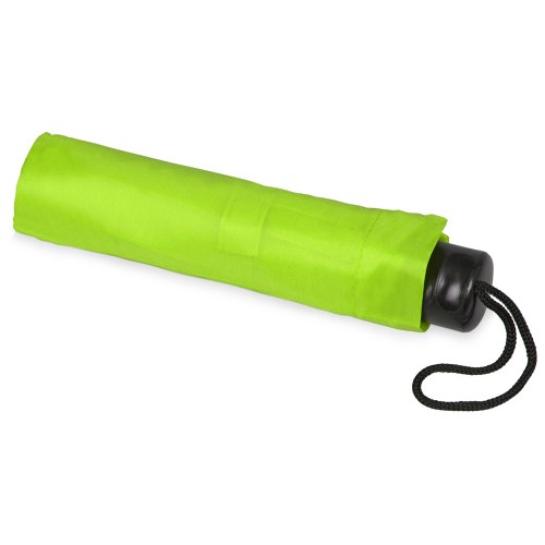 Зонт складной "Columbus", механический, 3 сложения, с чехлом, зеленое яблоко