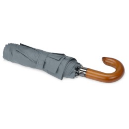 Зонт складной "Cary", полуавтоматический, 3 сложения, с чехлом, серый