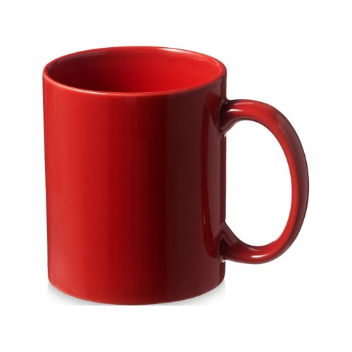 Кружка керамическая "Santos", красный