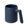 Кружка матовая с прямой ручкой "Axio", 360 мл, темно-синий