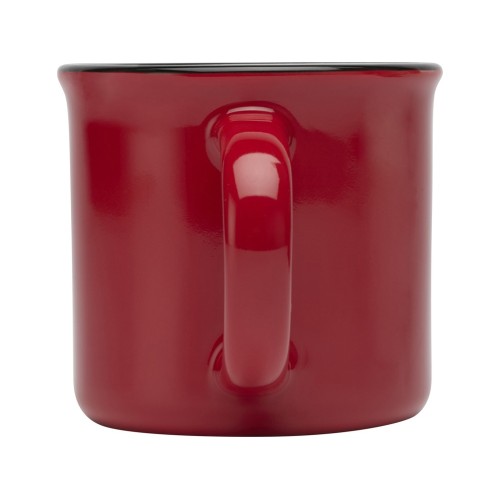 Bari керамическая кружка объемом 240 мл, красный
