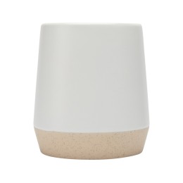 Dolce керамическая кружка объемом 300 мл с матовой отделкой, белый