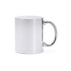 Кружка керамическая ZALA 350 мл, серебристый