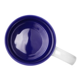 Кружка Sublime Color XL 440мл, белый/синий